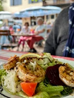Salatteller Mir Scampi